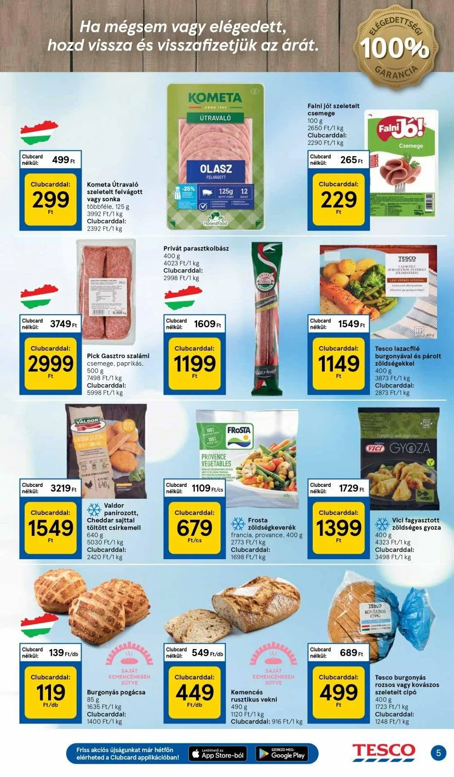 Tesco akciós újság 09.29–10.05 – 5. oldal