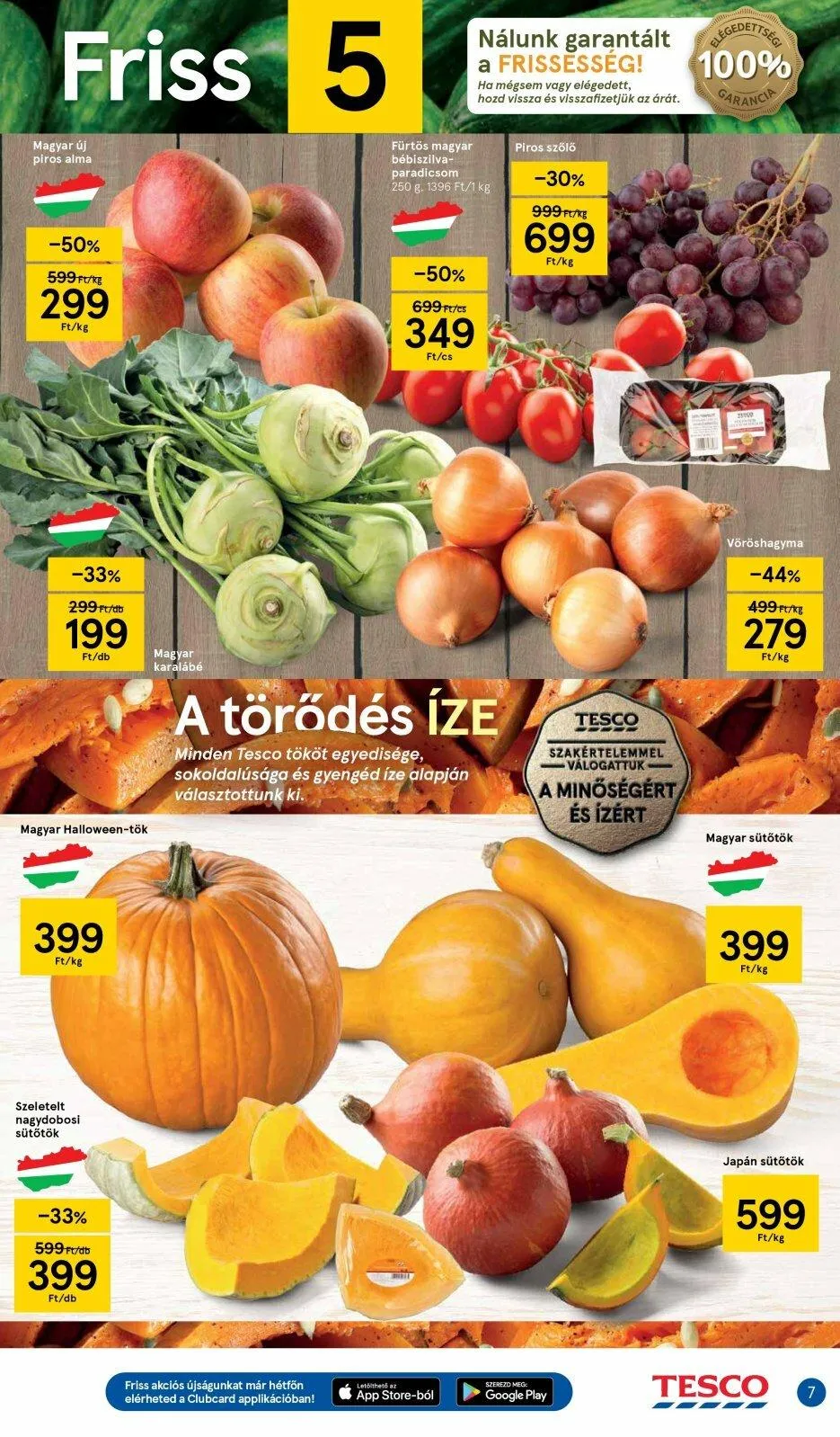 Tesco akciós újság 09.29–10.05 – 7. oldal