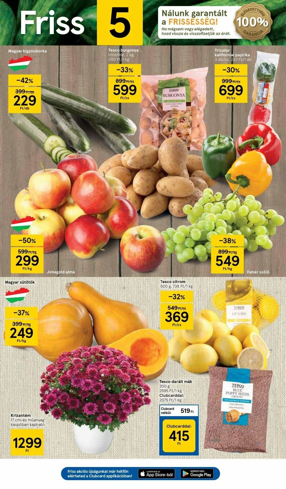 Tesco akciós újság 10.06–10.12 – 4. oldal