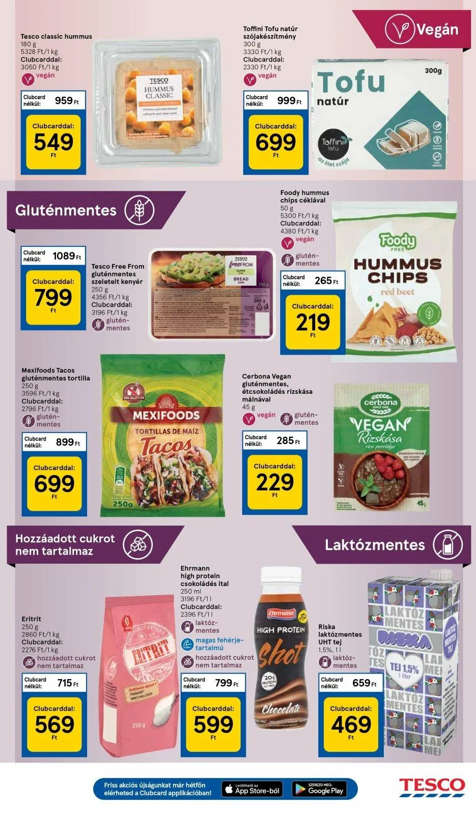 Tesco akciós újság 10.20–10.26 – 3. oldal