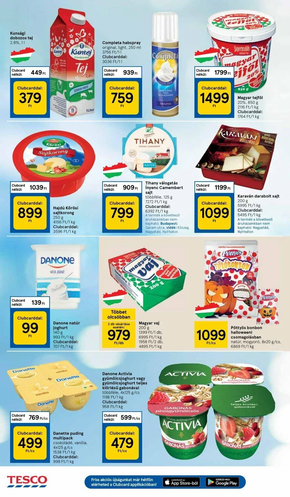 Tesco akciós újság 10.20–10.26 – 8. oldal
