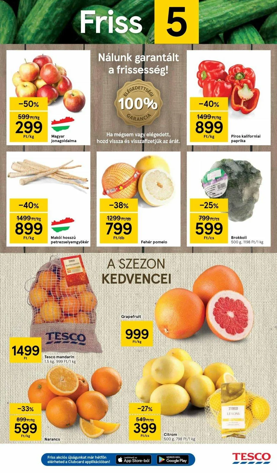 Tesco akciós újság 11.10–11.16 – 3. oldal