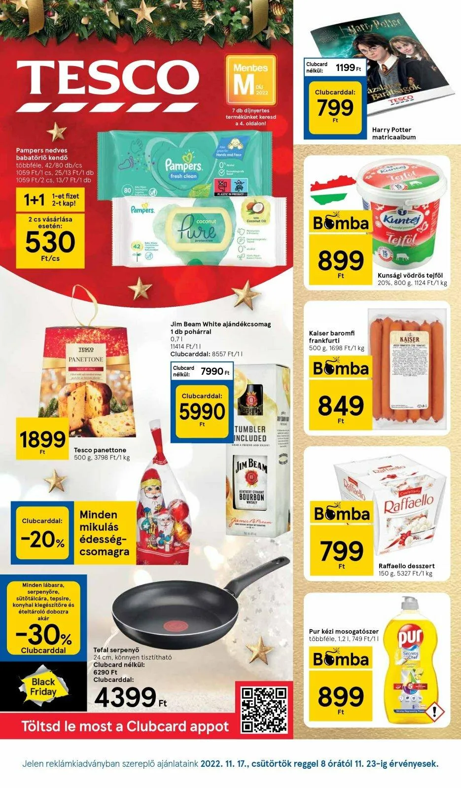 Tesco akciós újság 11.17–11.23