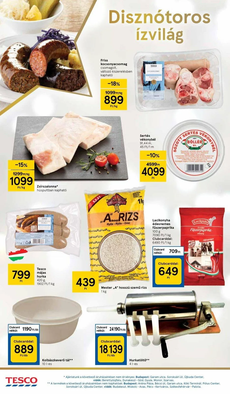 Tesco akciós újság 11.17–11.23 – 10. oldal