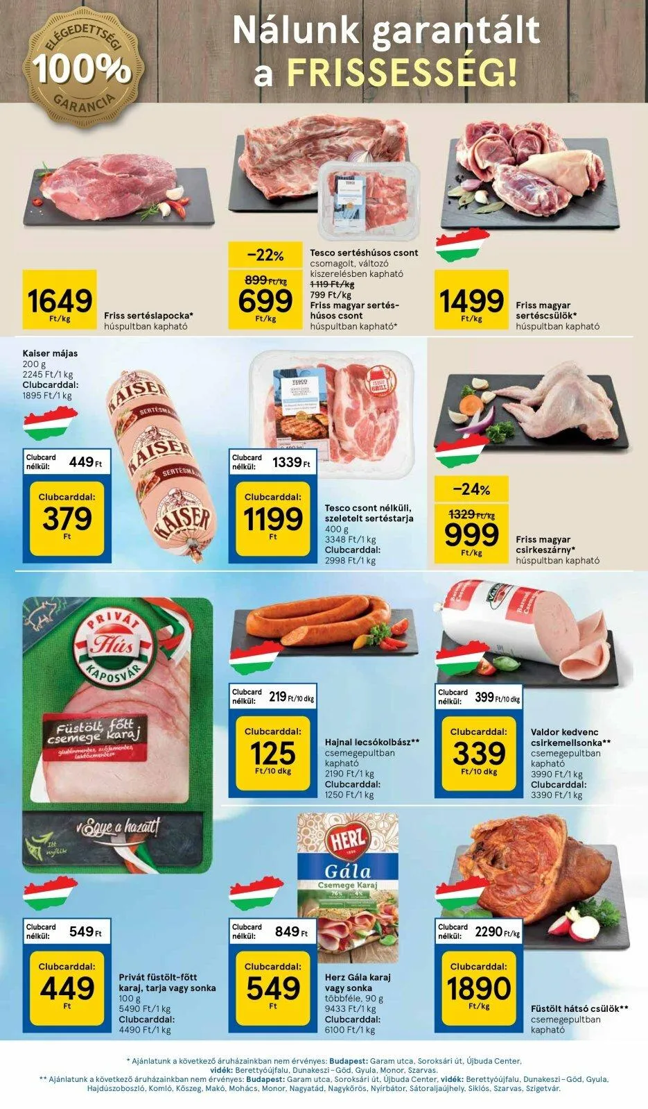 Tesco akciós újság 11.24–11.30 – 10. oldal