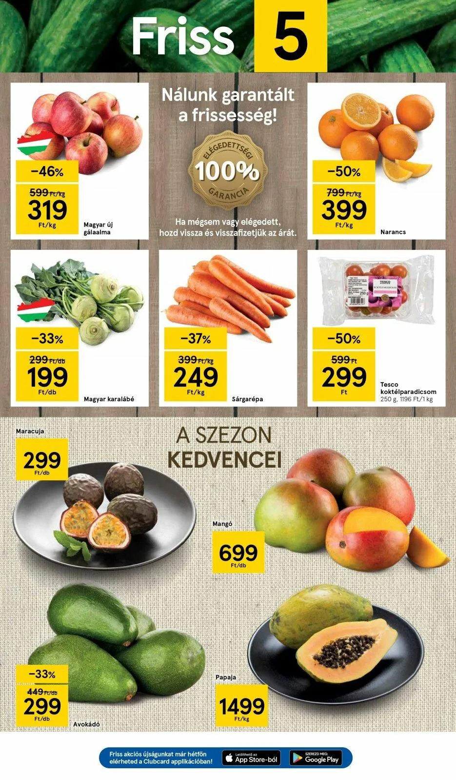 Tesco akciós újság 11.24–11.30 – 6. oldal