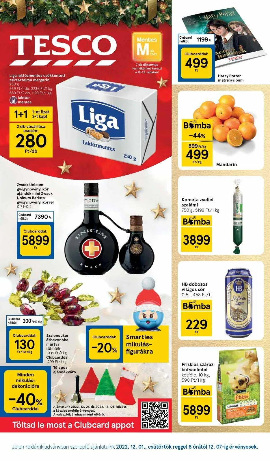 Tesco akciós újság 12.01–12.07