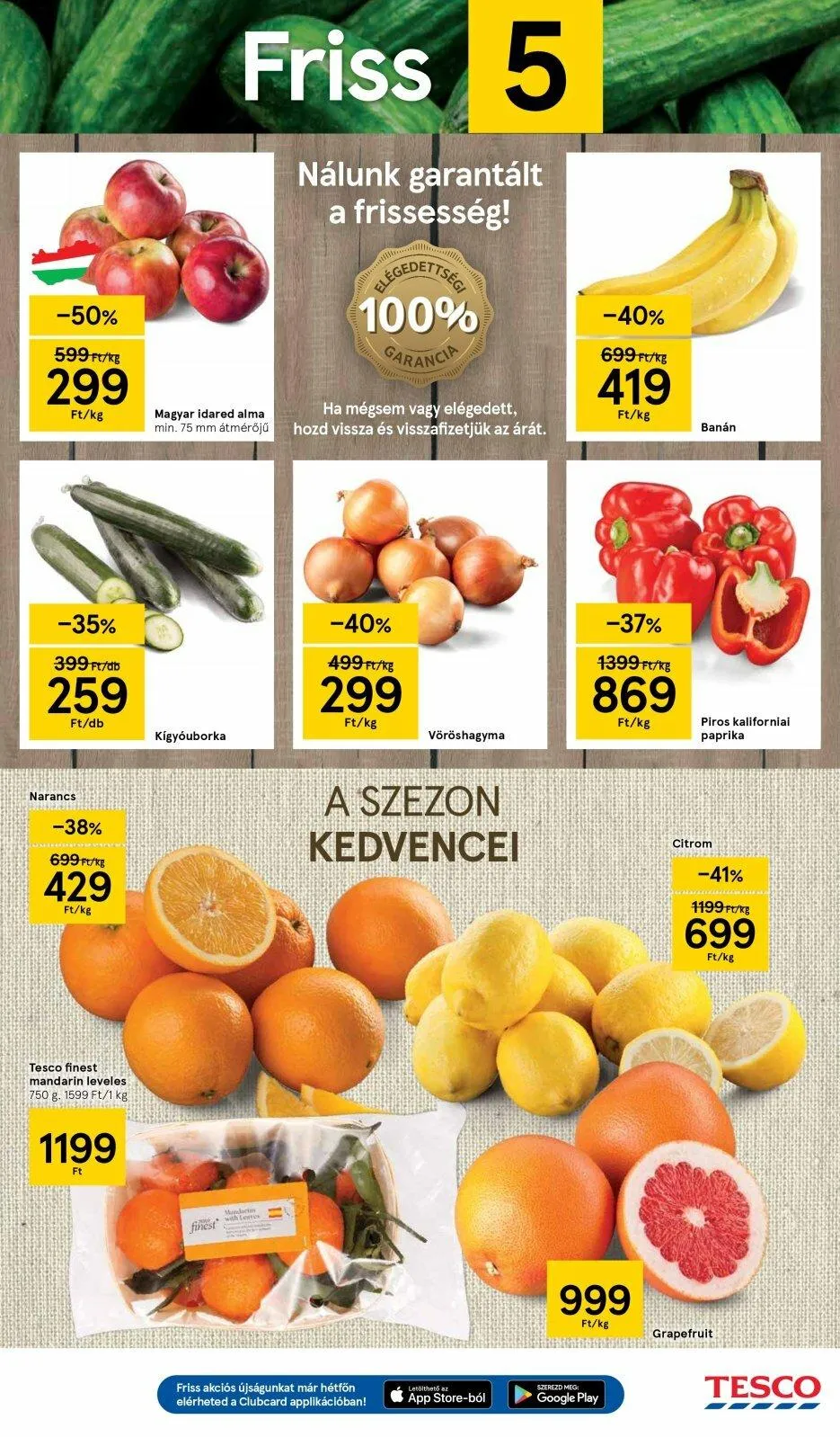 Tesco akciós újság 12.08–12.14 – 3. oldal