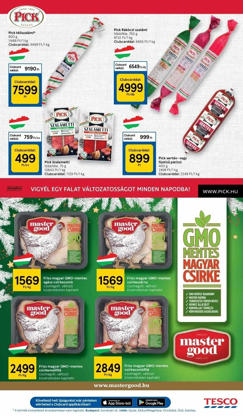 Tesco akciós újság 12.15–12.24 – 13. oldal