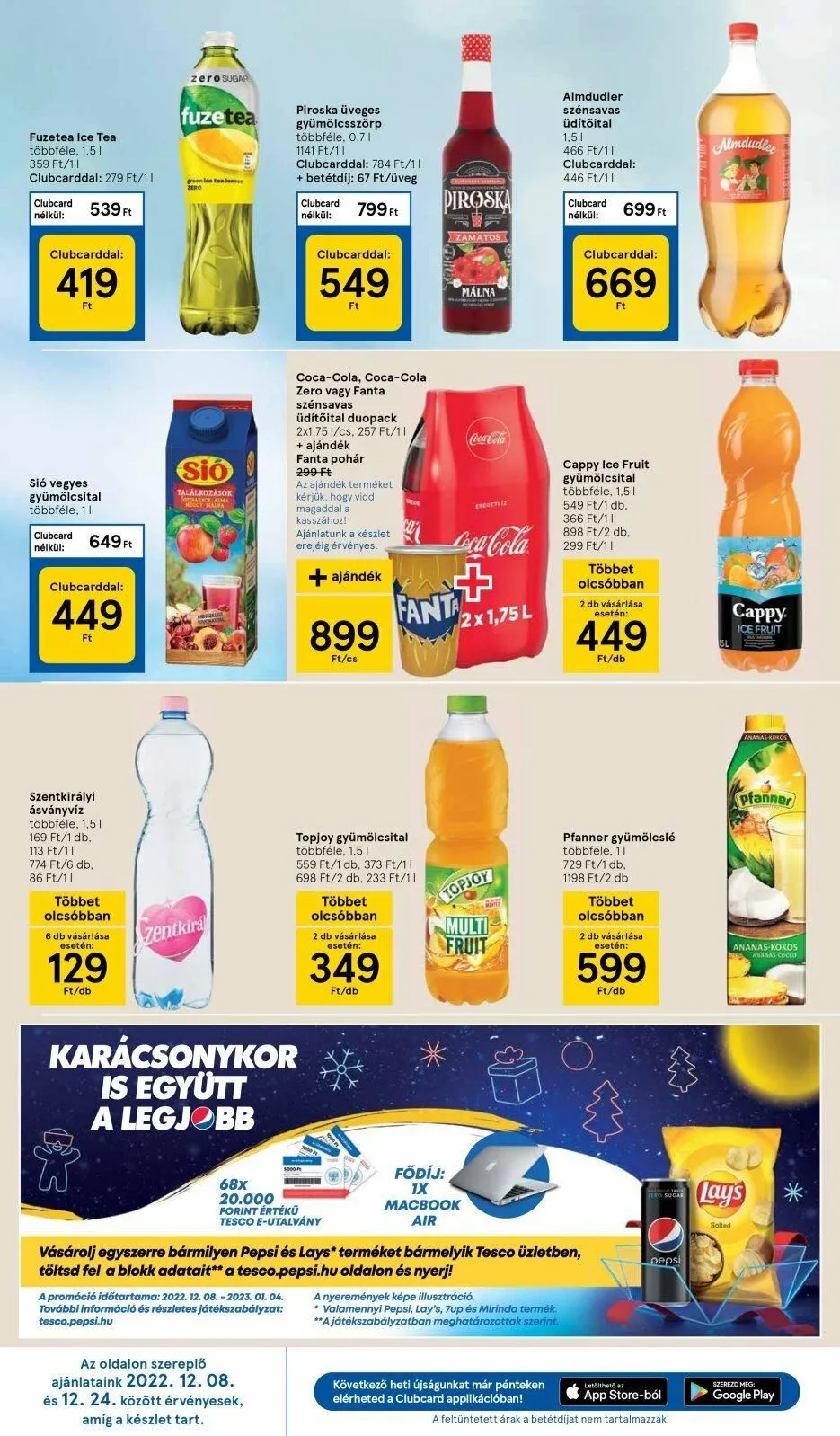 Tesco akciós újság 12.15–12.24 – 30. oldal
