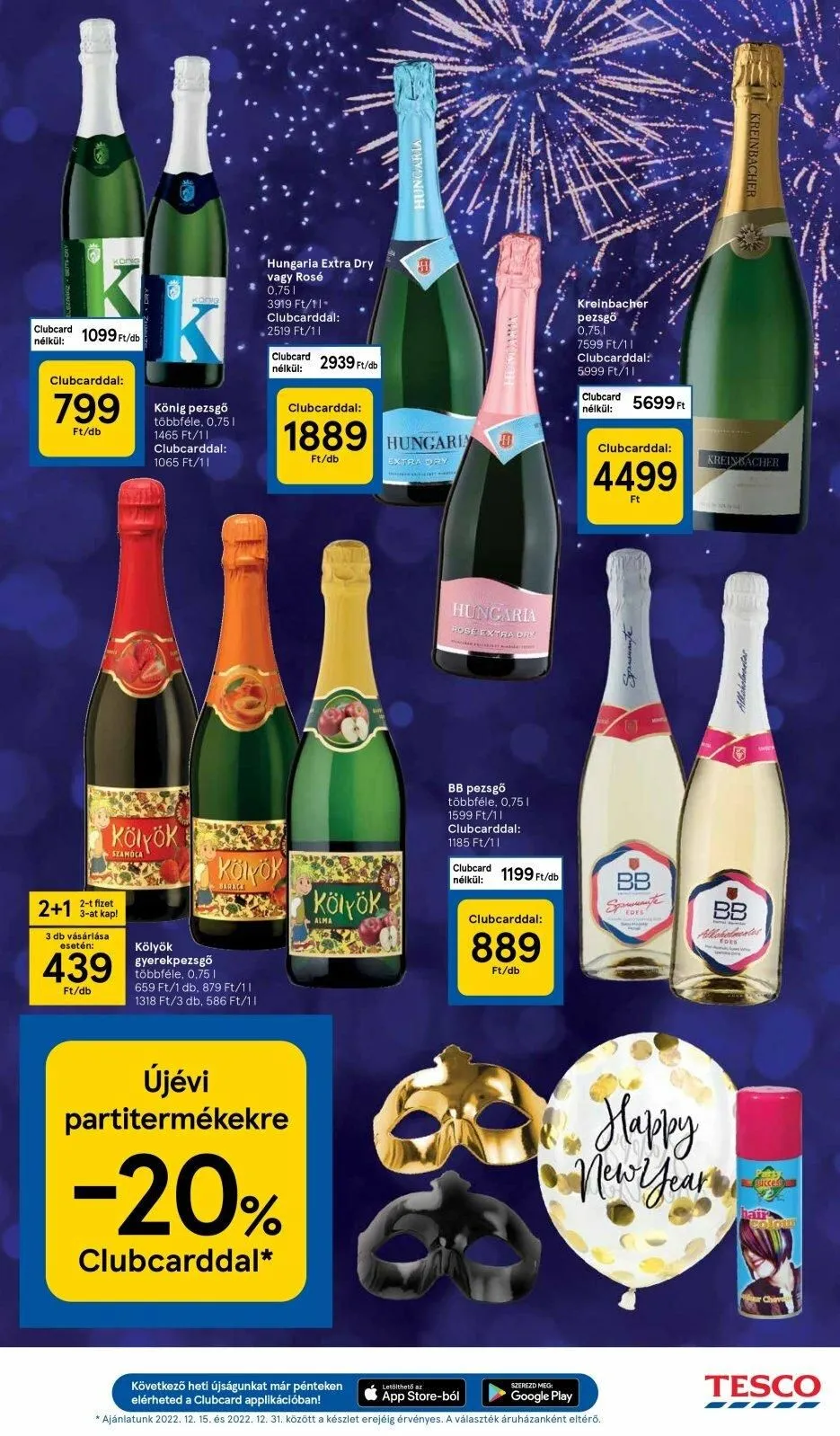 Tesco akciós újság 12.27–01.03 – 15. oldal