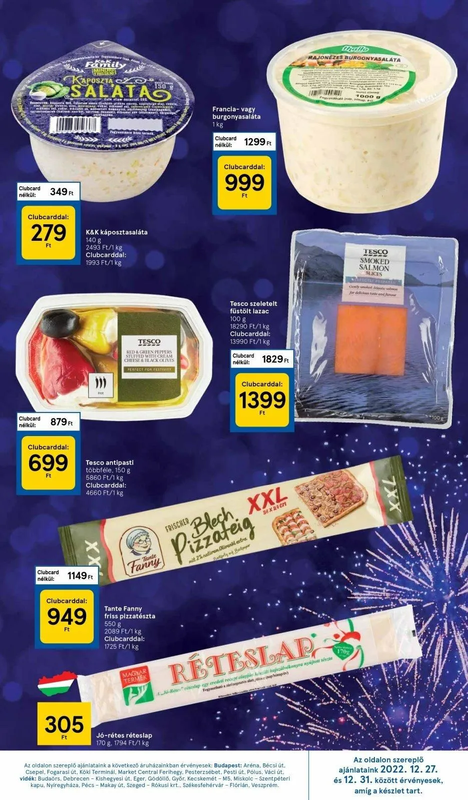 Tesco akciós újság 12.27–01.03 – 3. oldal