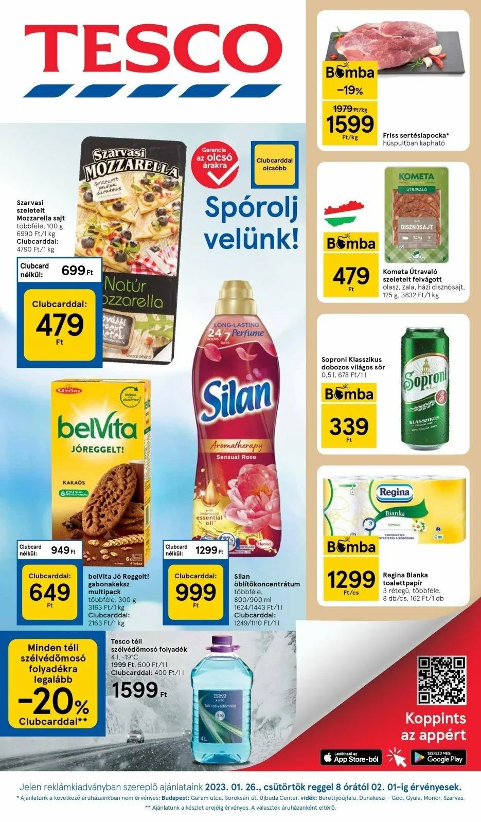 Tesco akciós újság 01.26–02.01