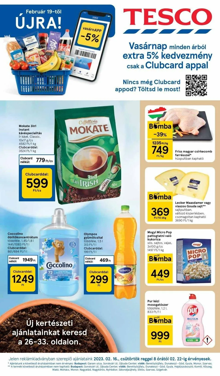 Tesco akciós újság 02.16–02.22