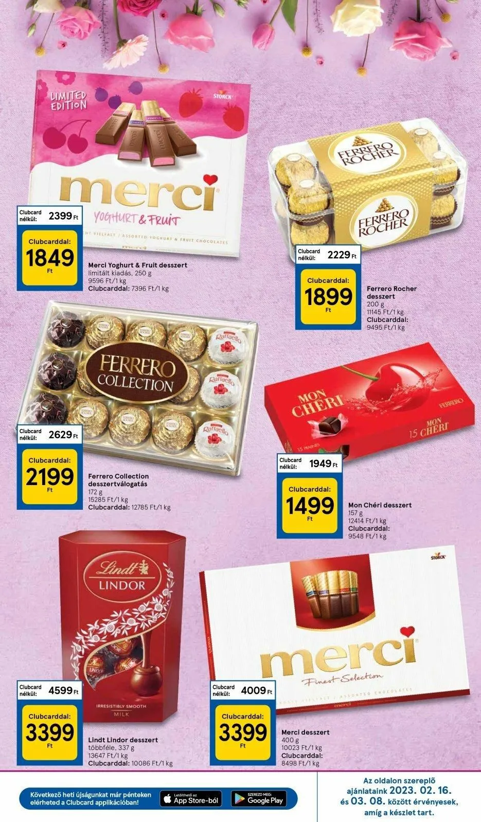 Tesco akciós újság 03.02–03.08 – 3. oldal