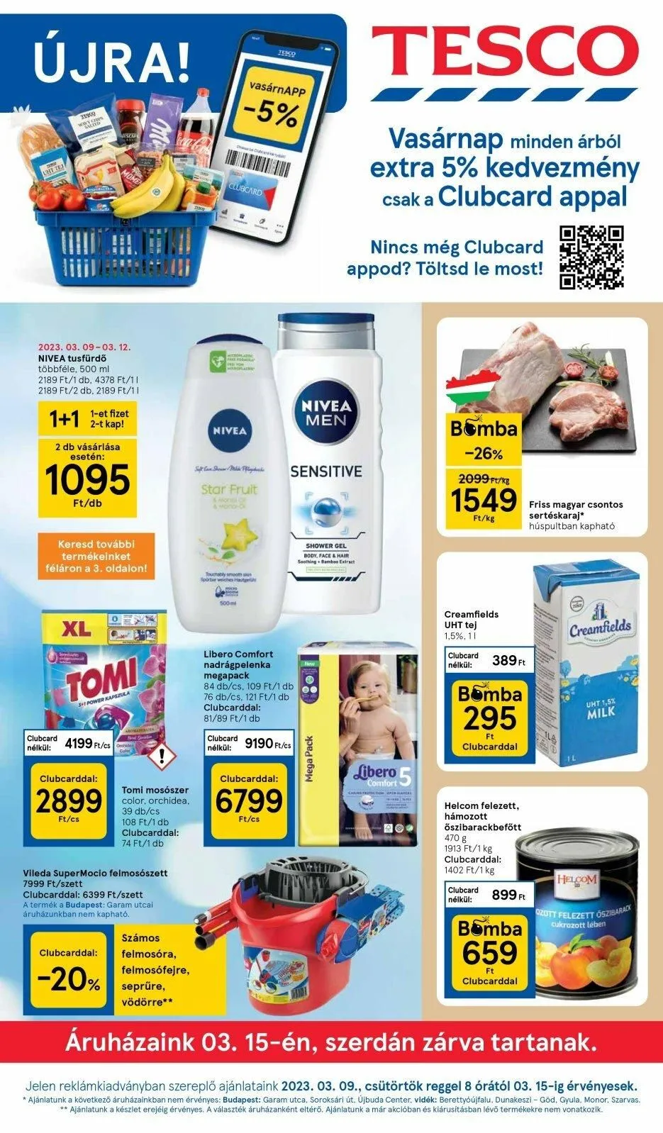 Tesco akciós újság 03.09–03.15