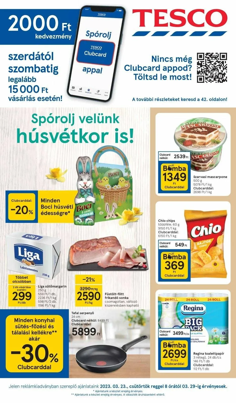 Tesco akciós újság 03.23–03.29