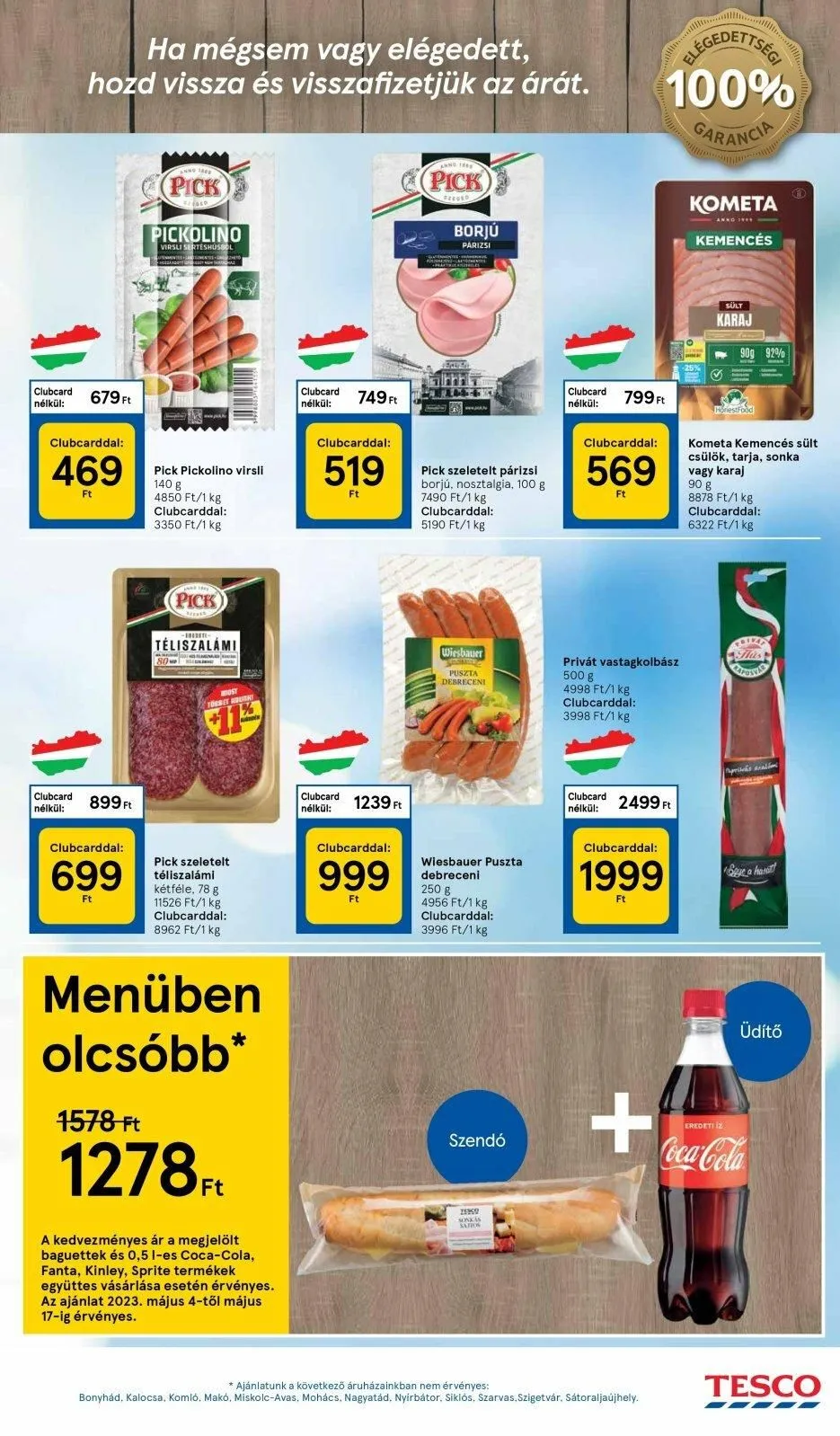 Tesco akciós újság 05.11–05.17 – 11. oldal