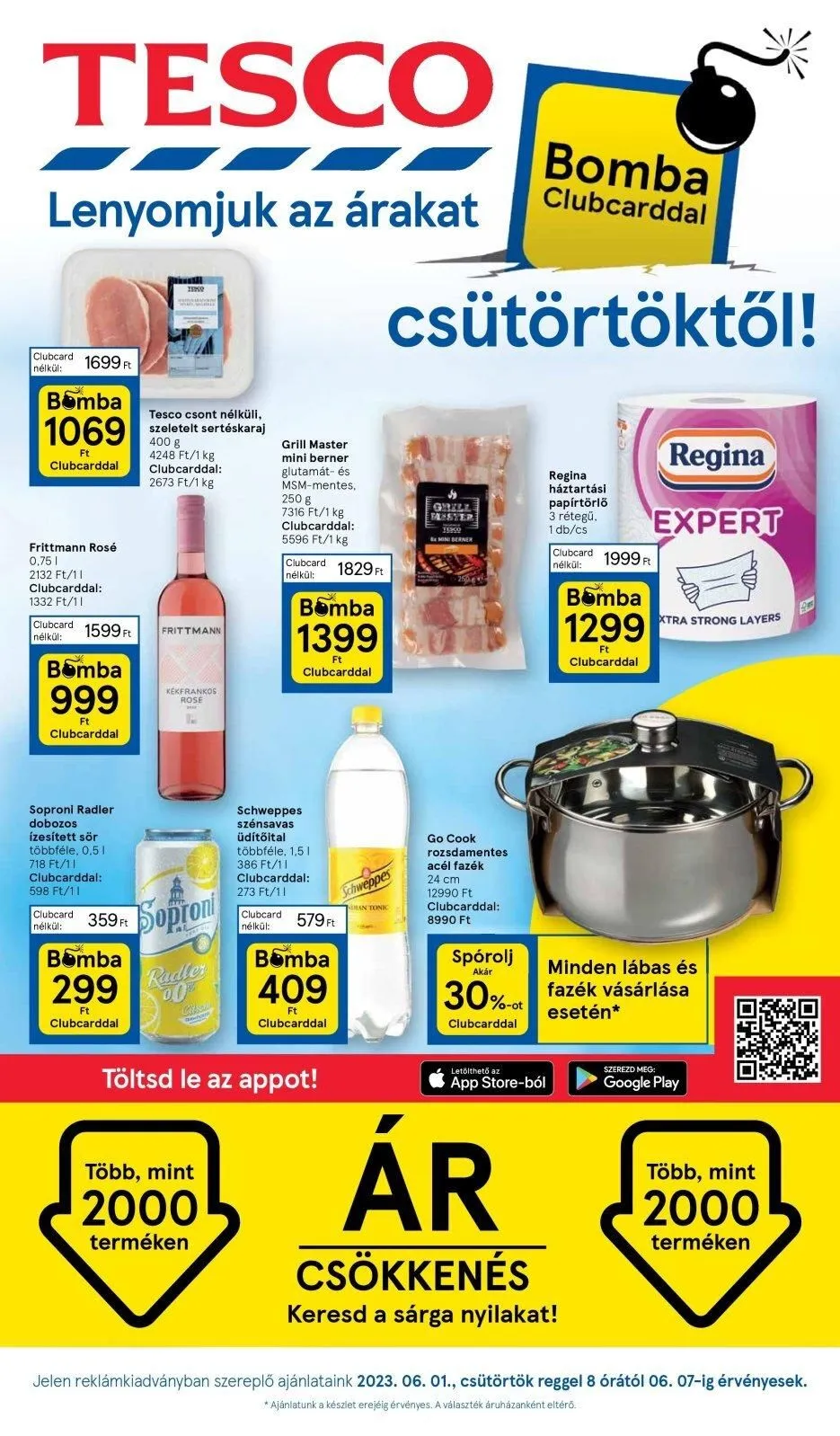 Tesco akciós újság 06.01–06.07