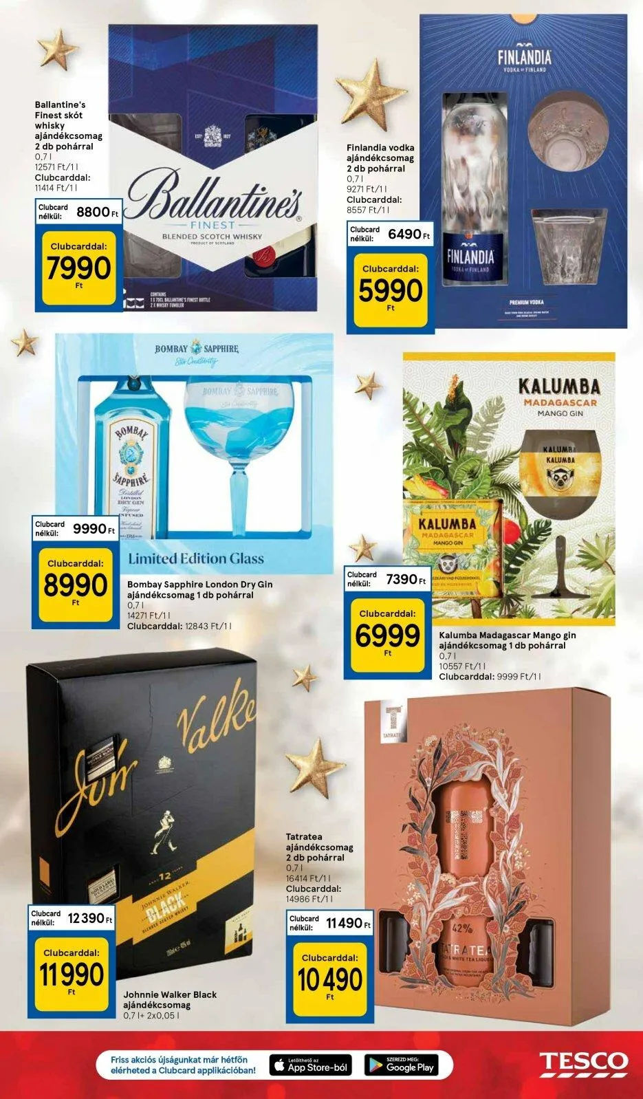 Tesco akciós újság Ajandek katalógus 10.27–11.09 – 13. oldal
