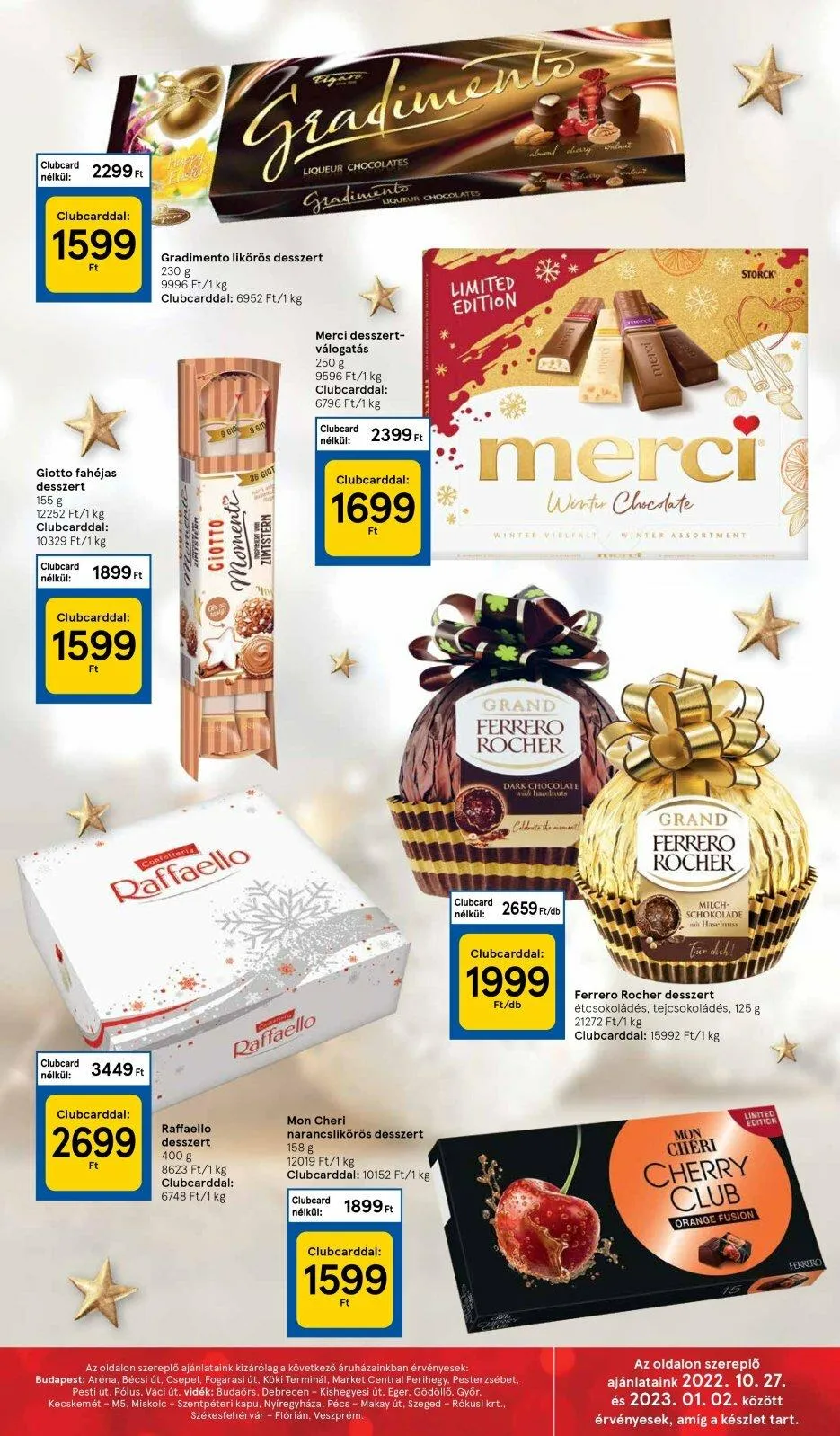 Tesco akciós újság Ajandek katalógus 10.27–11.09 – 3. oldal