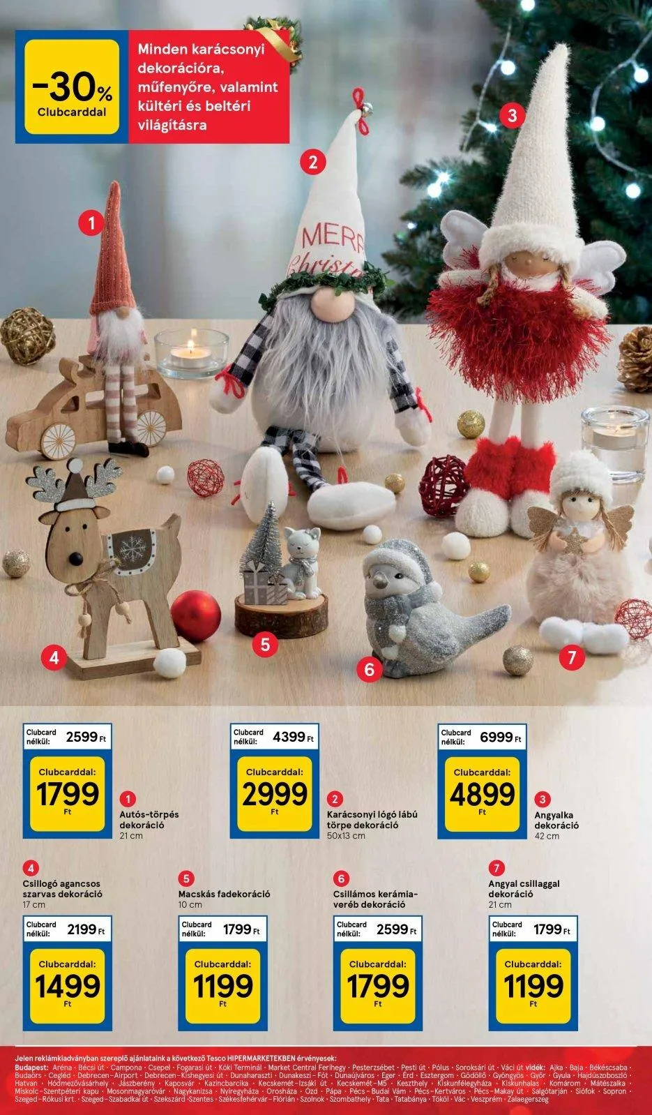 Tesco akciós újság Ajandekkatalogus 11.29–12.24 – 10. oldal