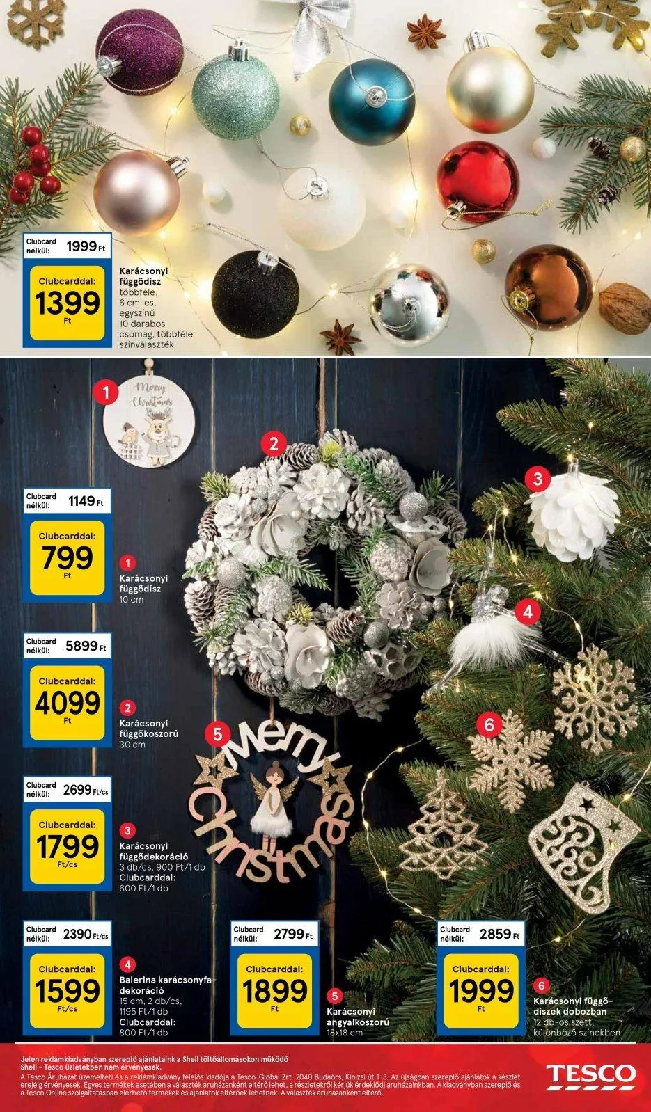 Tesco akciós újság Ajandekkatalogus 11.29–12.24 – 11. oldal