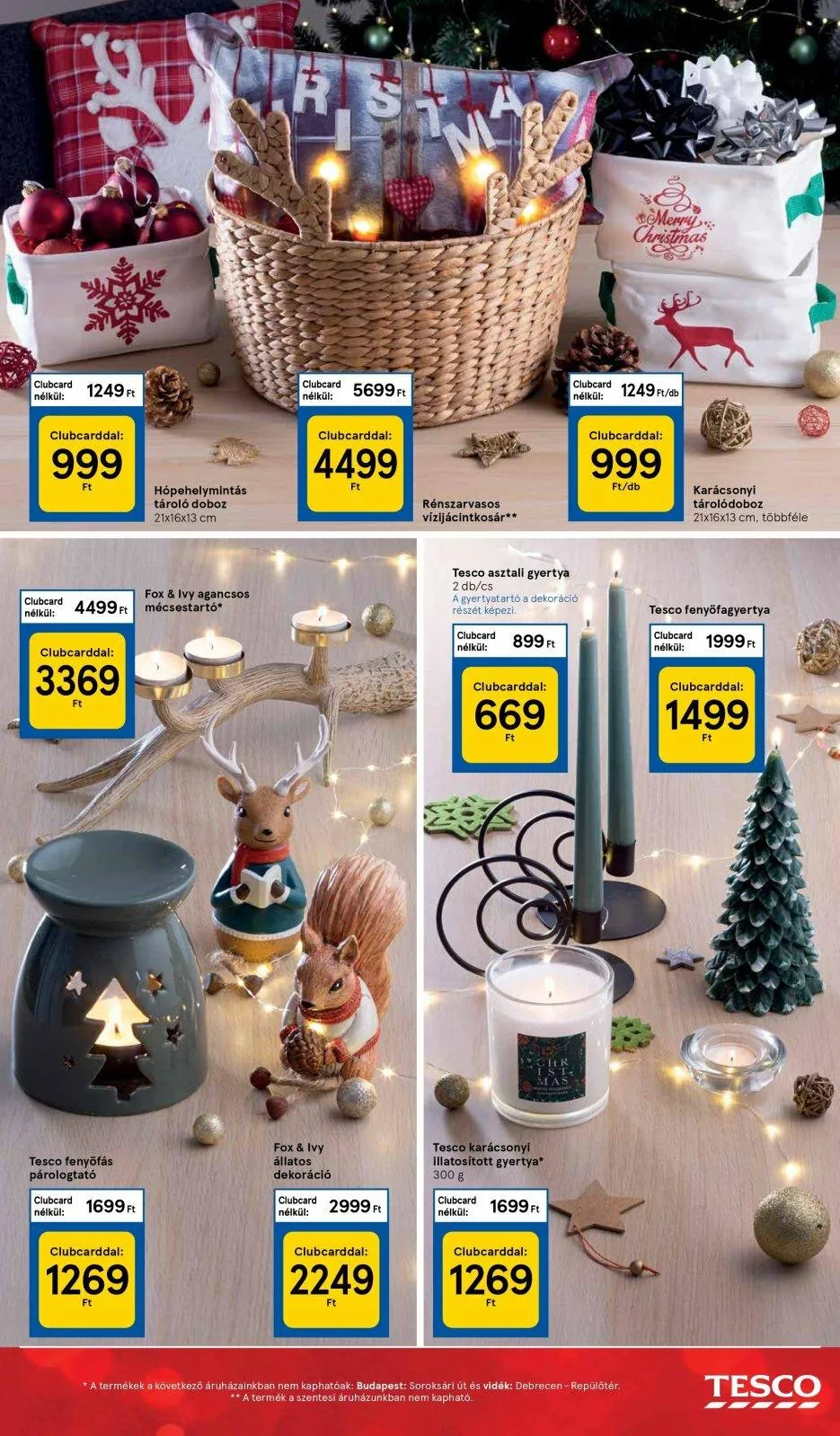 Tesco akciós újság Ajandekkatalogus 11.29–12.24 – 13. oldal