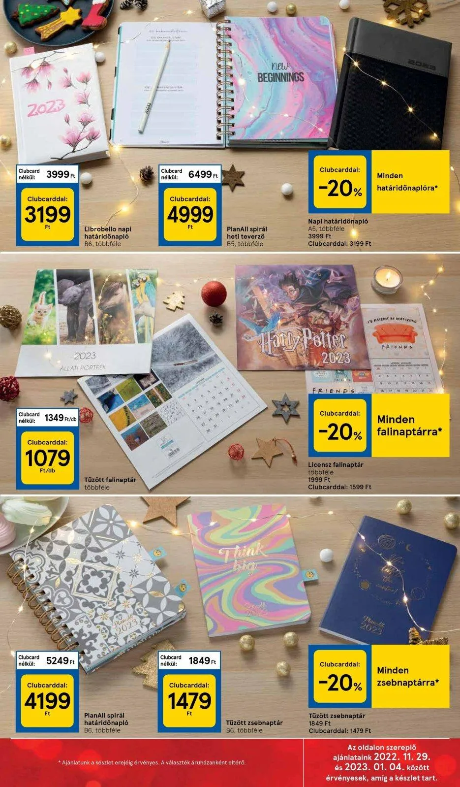 Tesco akciós újság Ajandekkatalogus 11.29–12.24 – 15. oldal