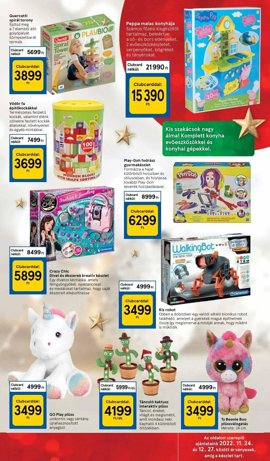 Tesco akciós újság Ajandekkatalogus 11.29–12.24 – 17. oldal
