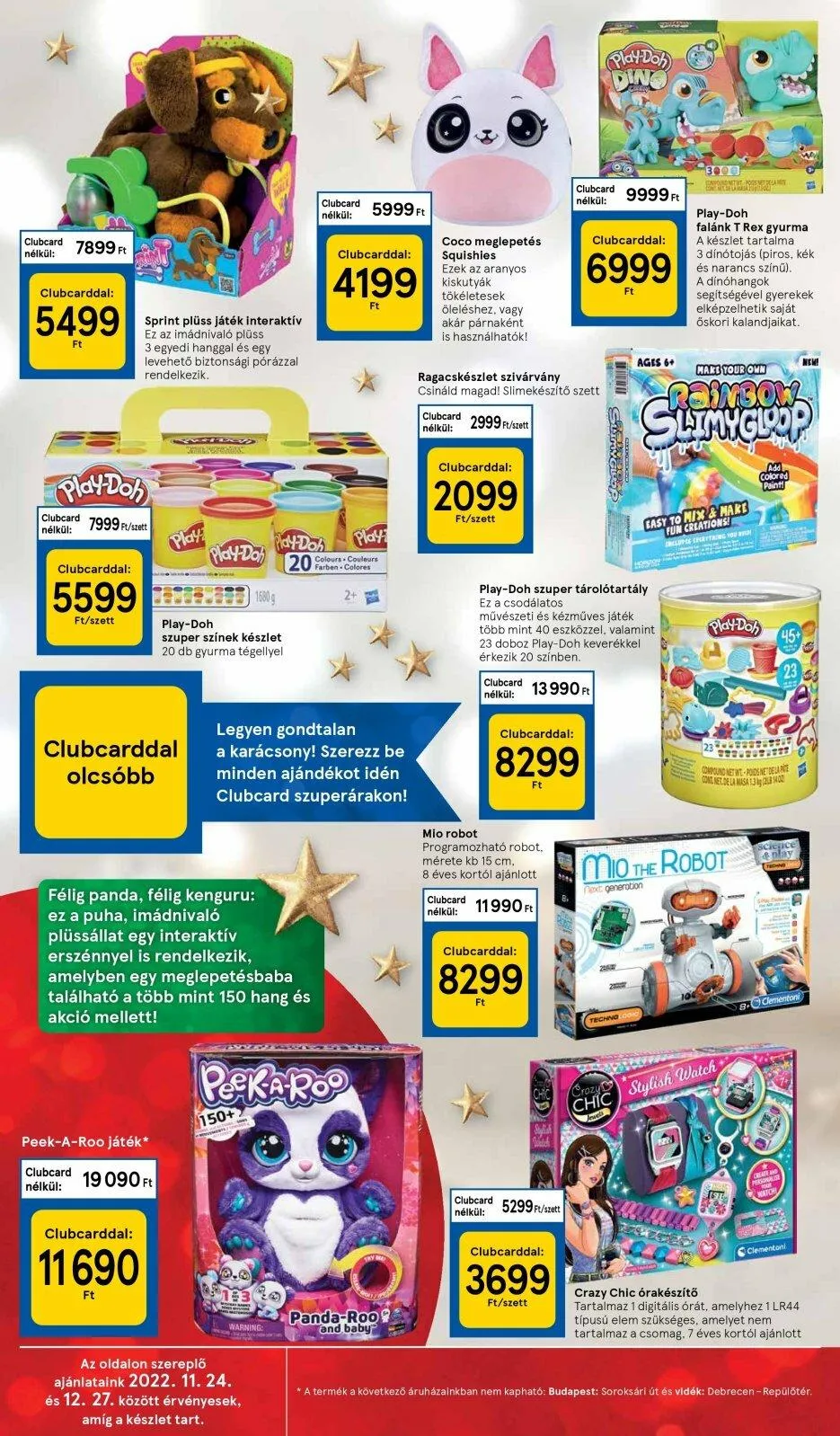 Tesco akciós újság Ajandekkatalogus 11.29–12.24 – 18. oldal