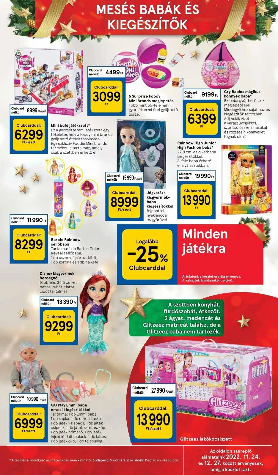 Tesco akciós újság Ajandekkatalogus 11.29–12.24 – 19. oldal