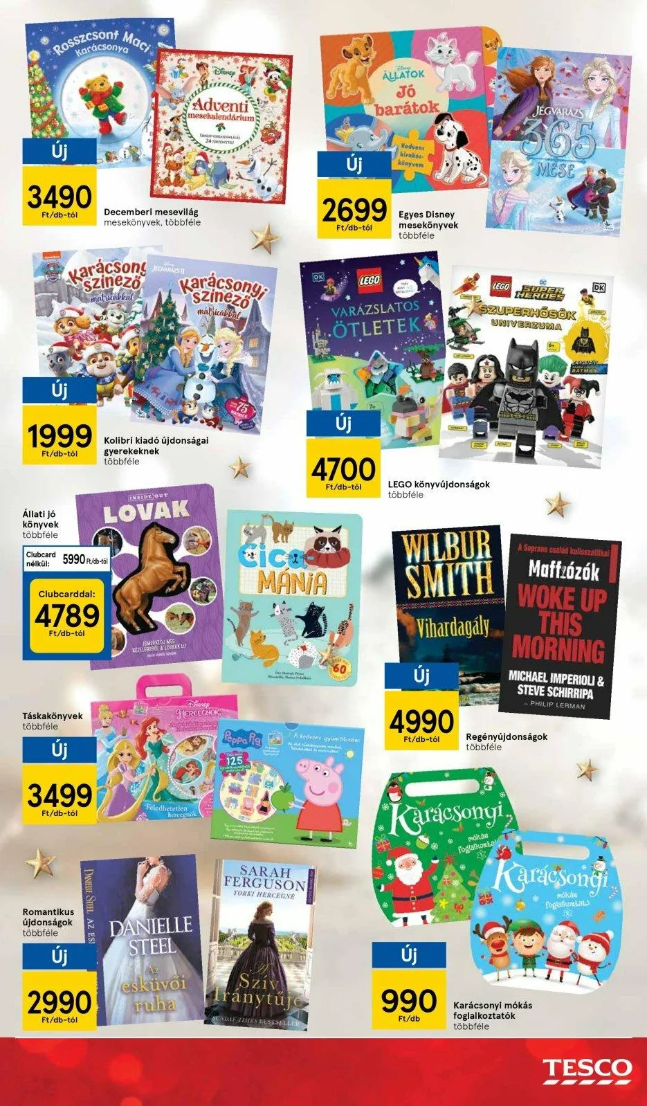Tesco akciós újság Ajandekkatalogus 11.29–12.24 – 27. oldal
