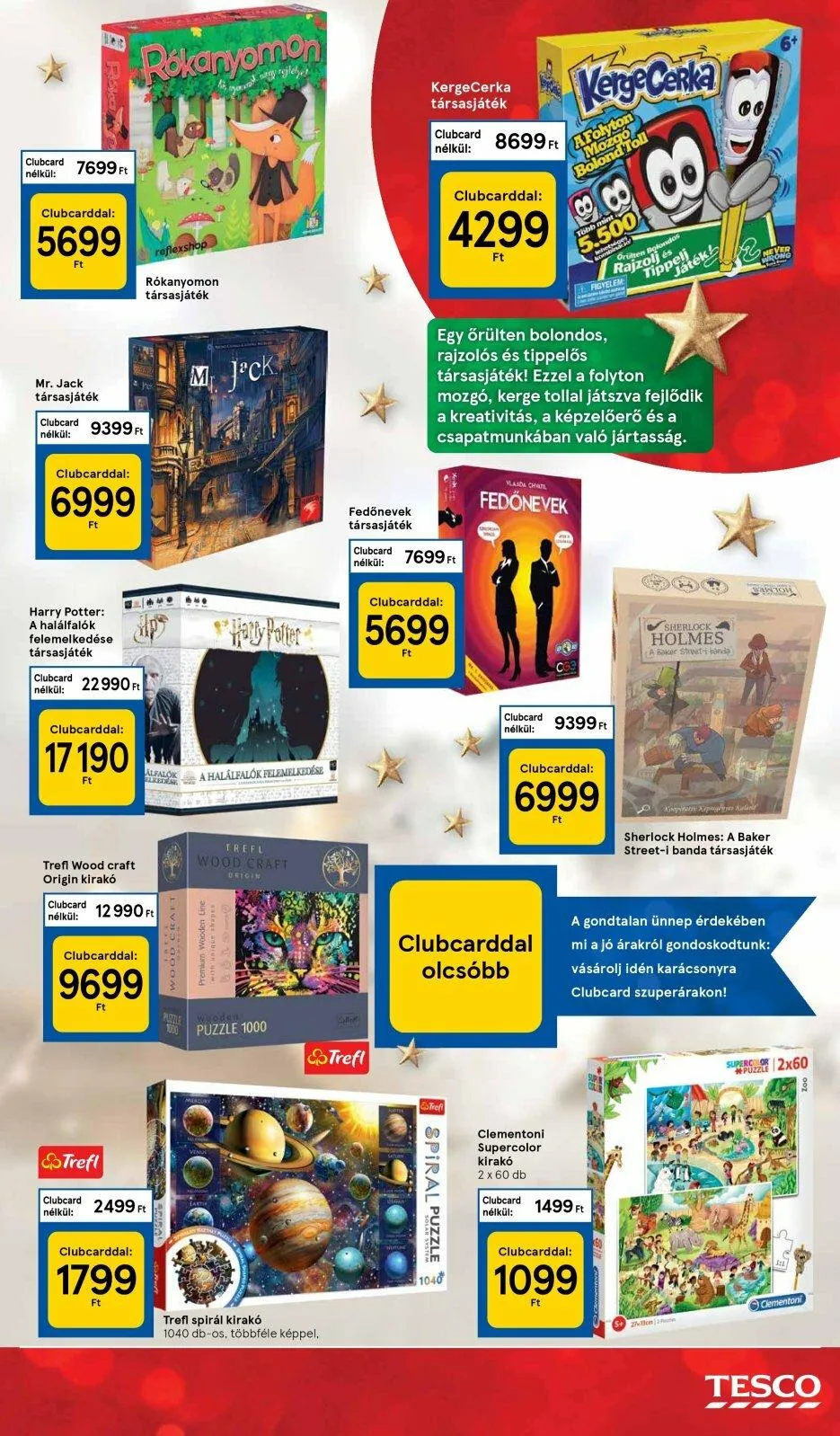 Tesco akciós újság Ajandekkatalogus 11.29–12.24 – 29. oldal