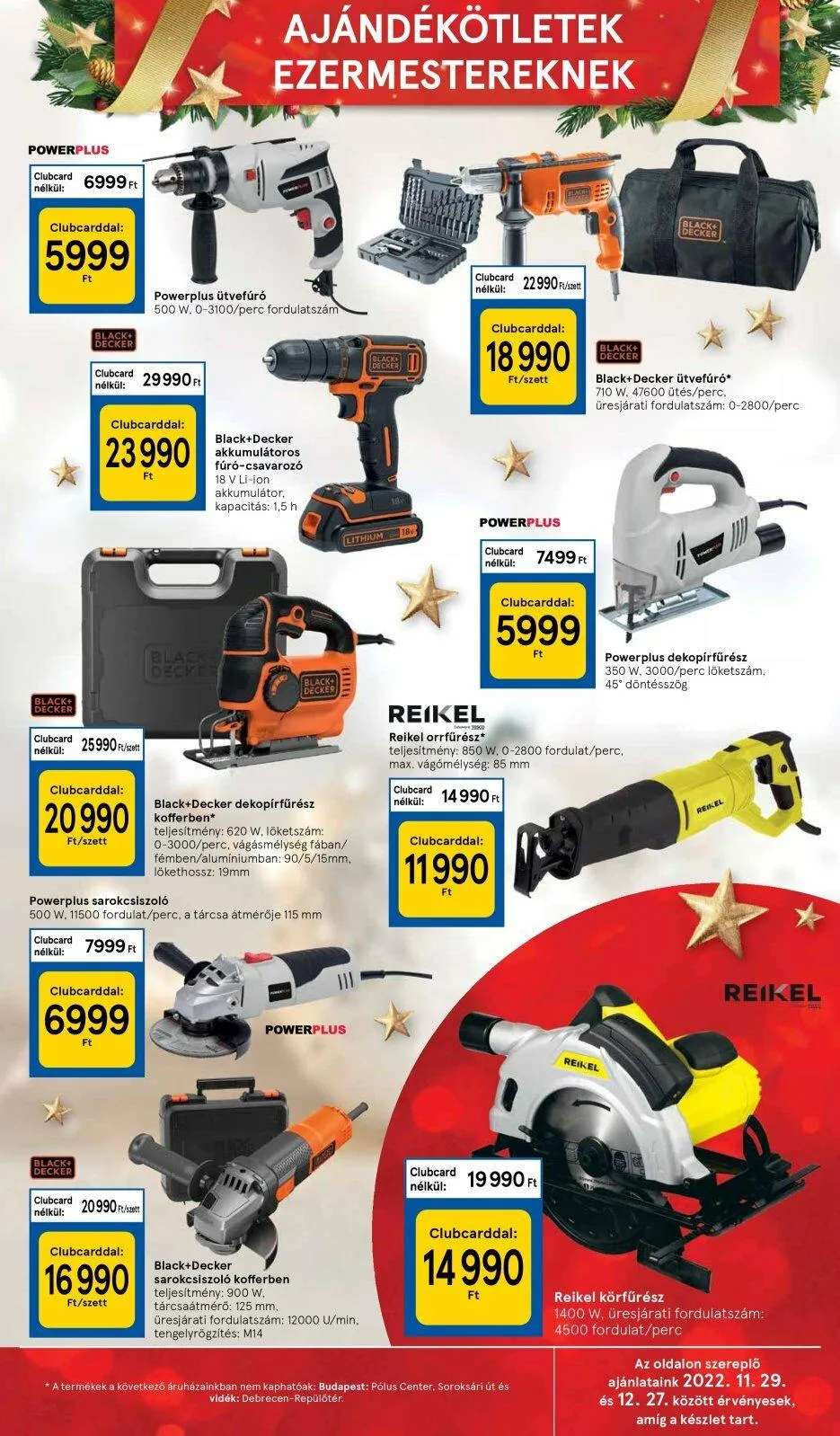 Tesco akciós újság Ajandekkatalogus 11.29–12.24 – 33. oldal