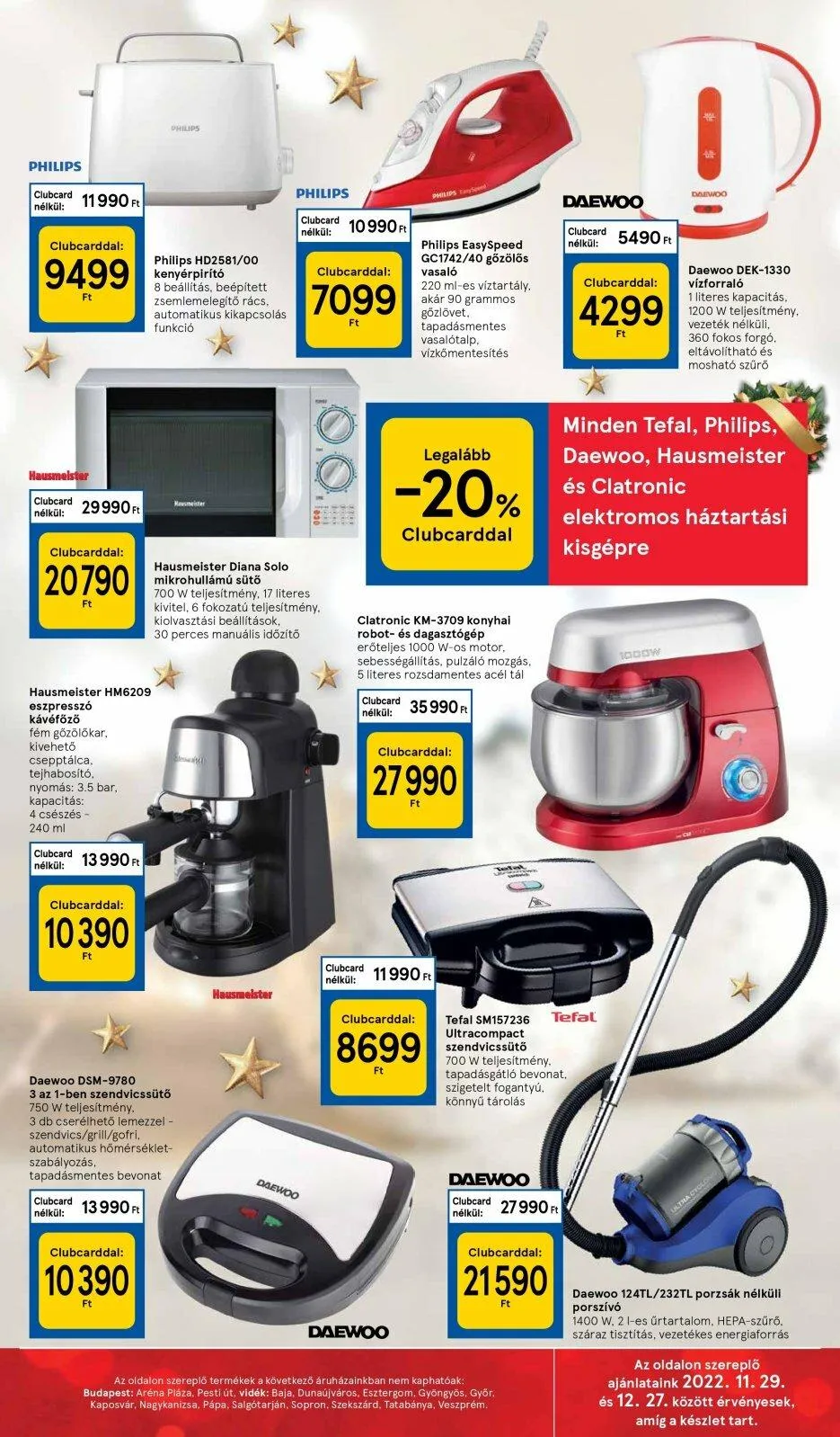 Tesco akciós újság Ajandekkatalogus 11.29–12.24 – 37. oldal