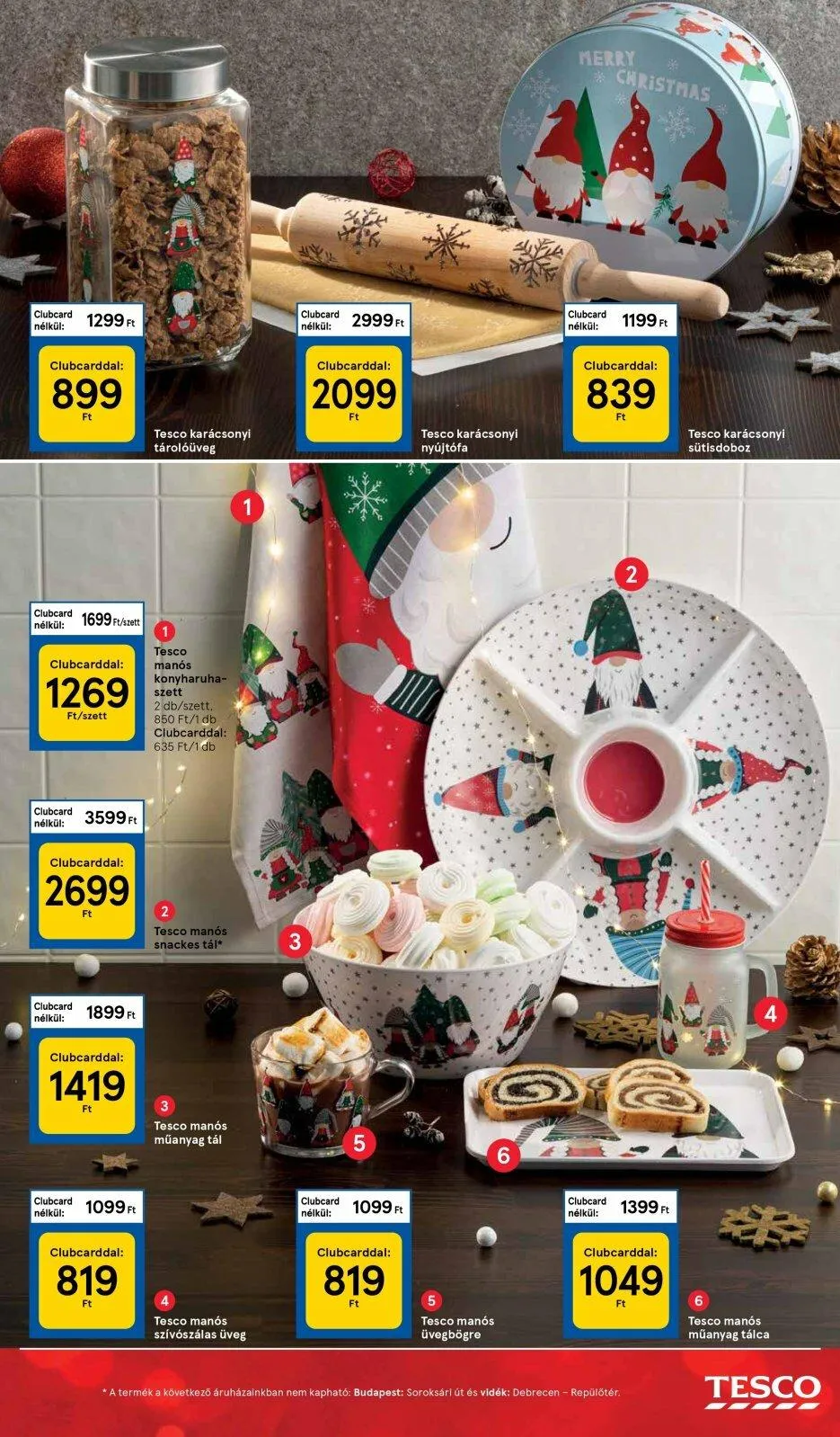 Tesco akciós újság Ajandekkatalogus 11.29–12.24 – 5. oldal
