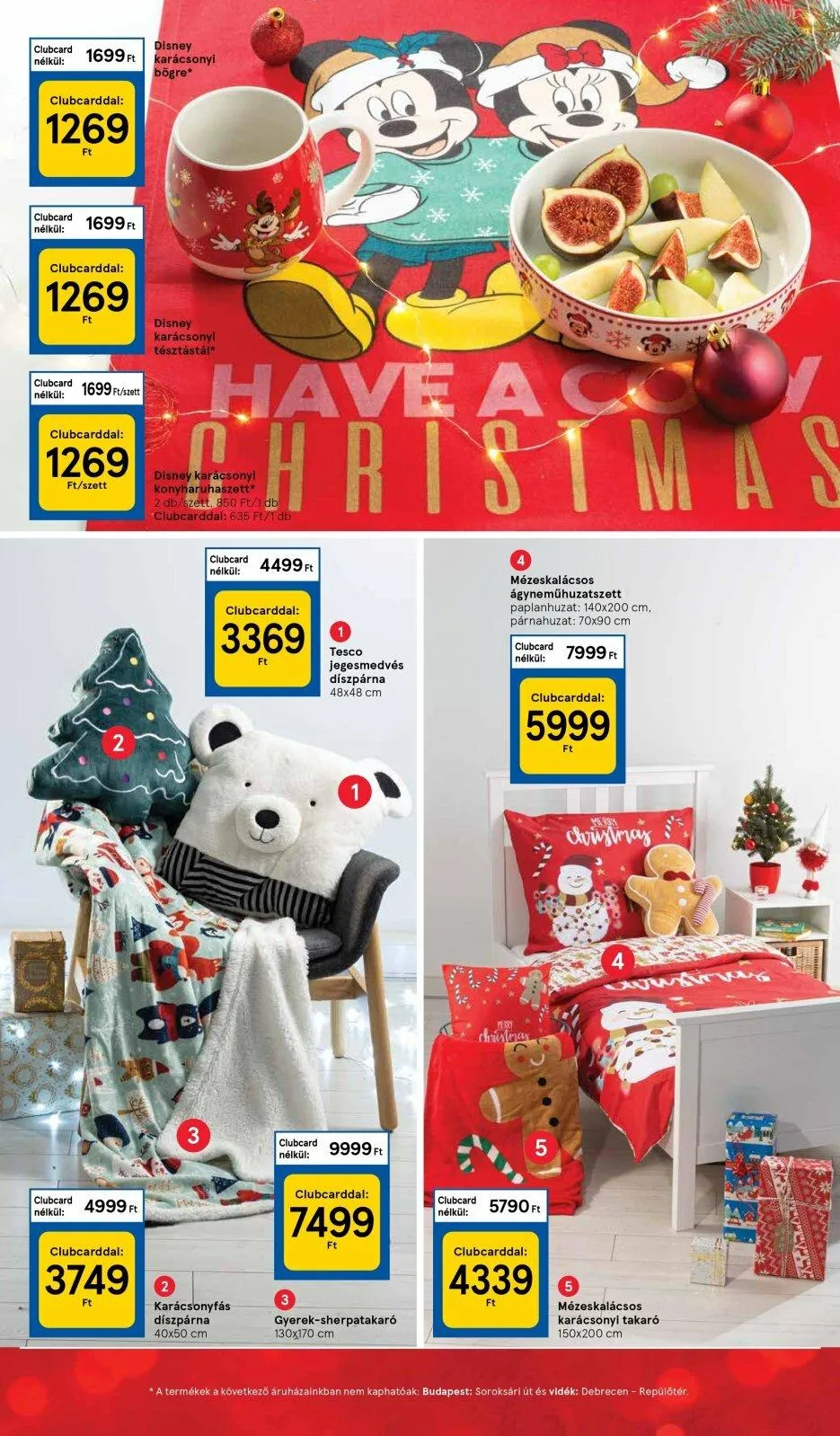 Tesco akciós újság Ajandekkatalogus 11.29–12.24 – 6. oldal