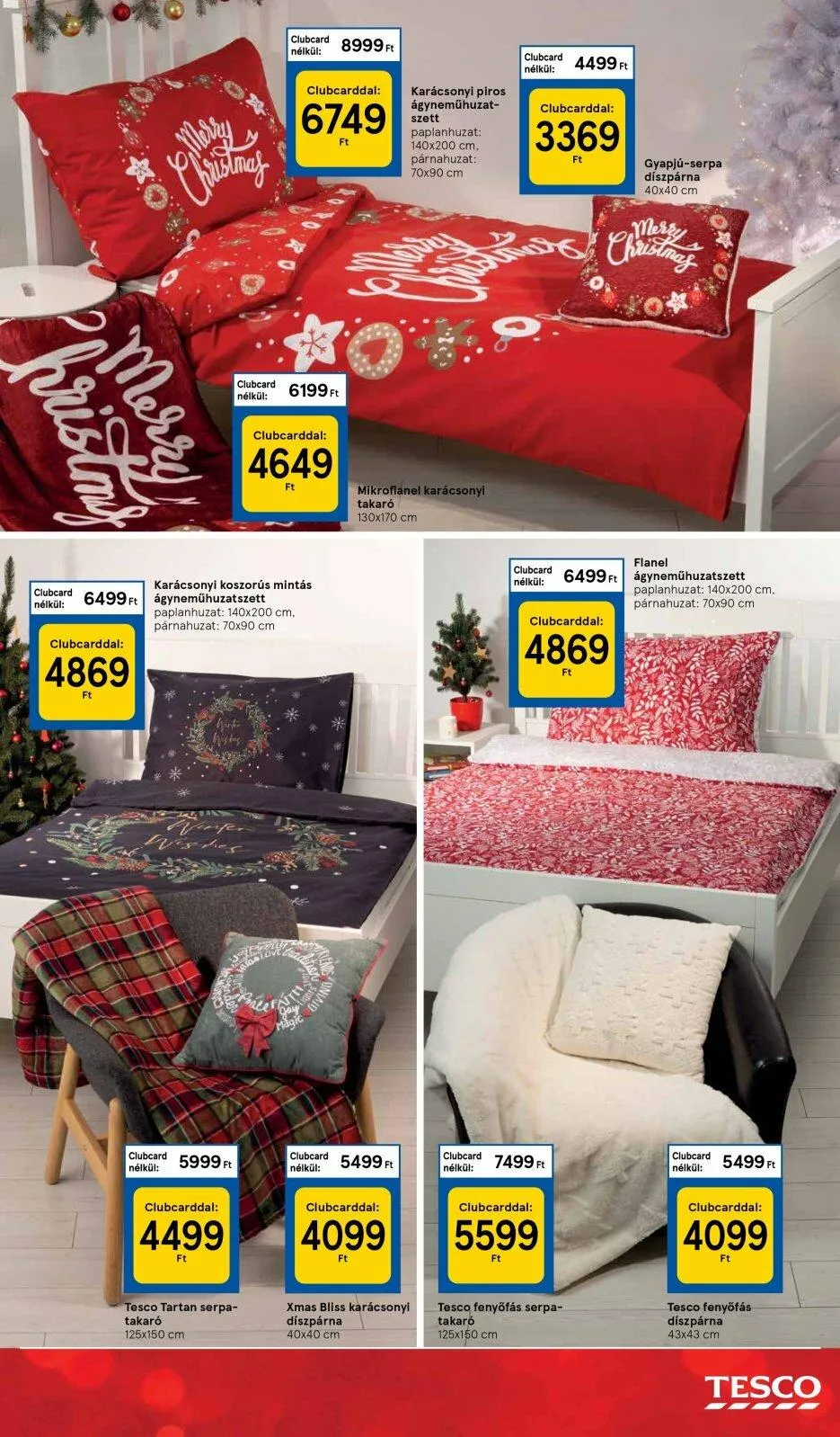 Tesco akciós újság Ajandekkatalogus 11.29–12.24 – 9. oldal