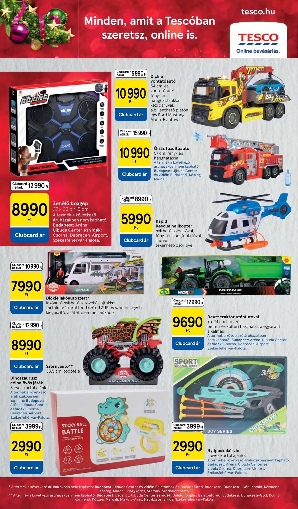 Tesco akciós újság CAT 10.28–11.17 – 10. oldal