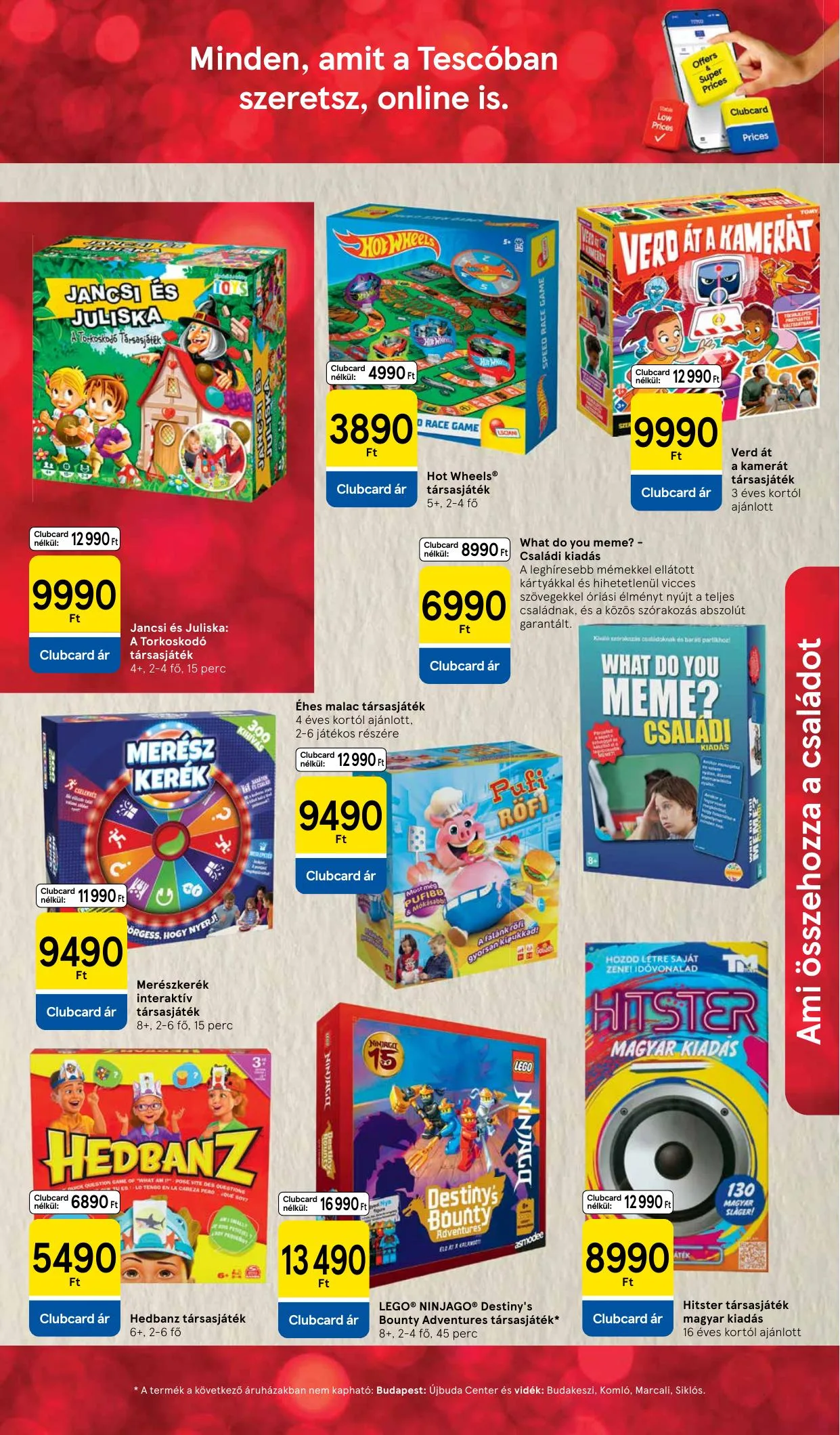 Tesco akciós újság CAT 10.28–11.17 – 13. oldal