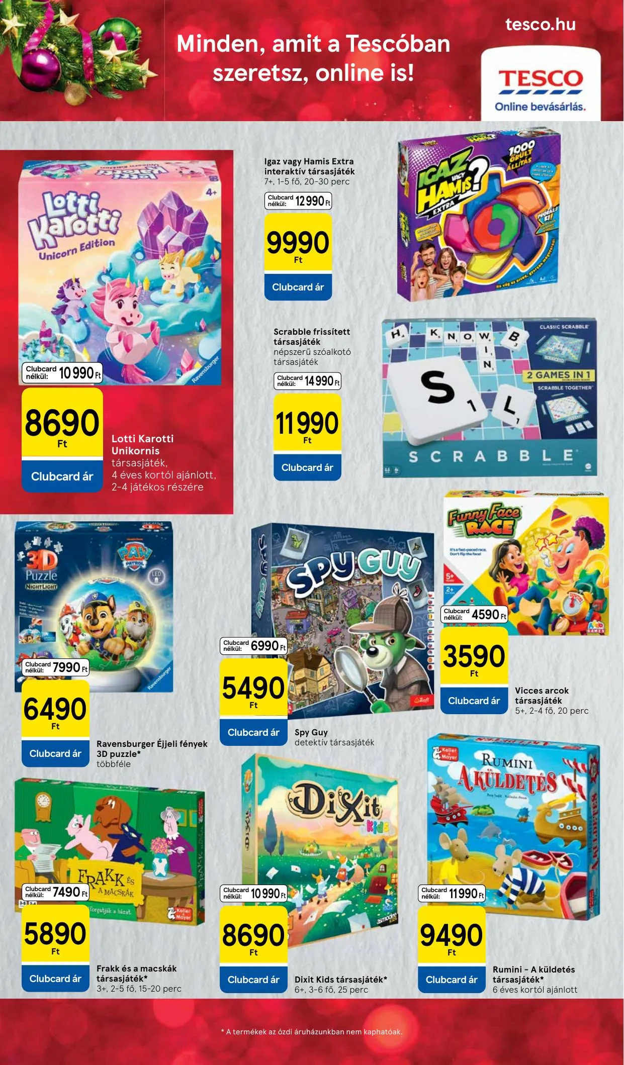 Tesco akciós újság CAT 10.28–11.17 – 28. oldal