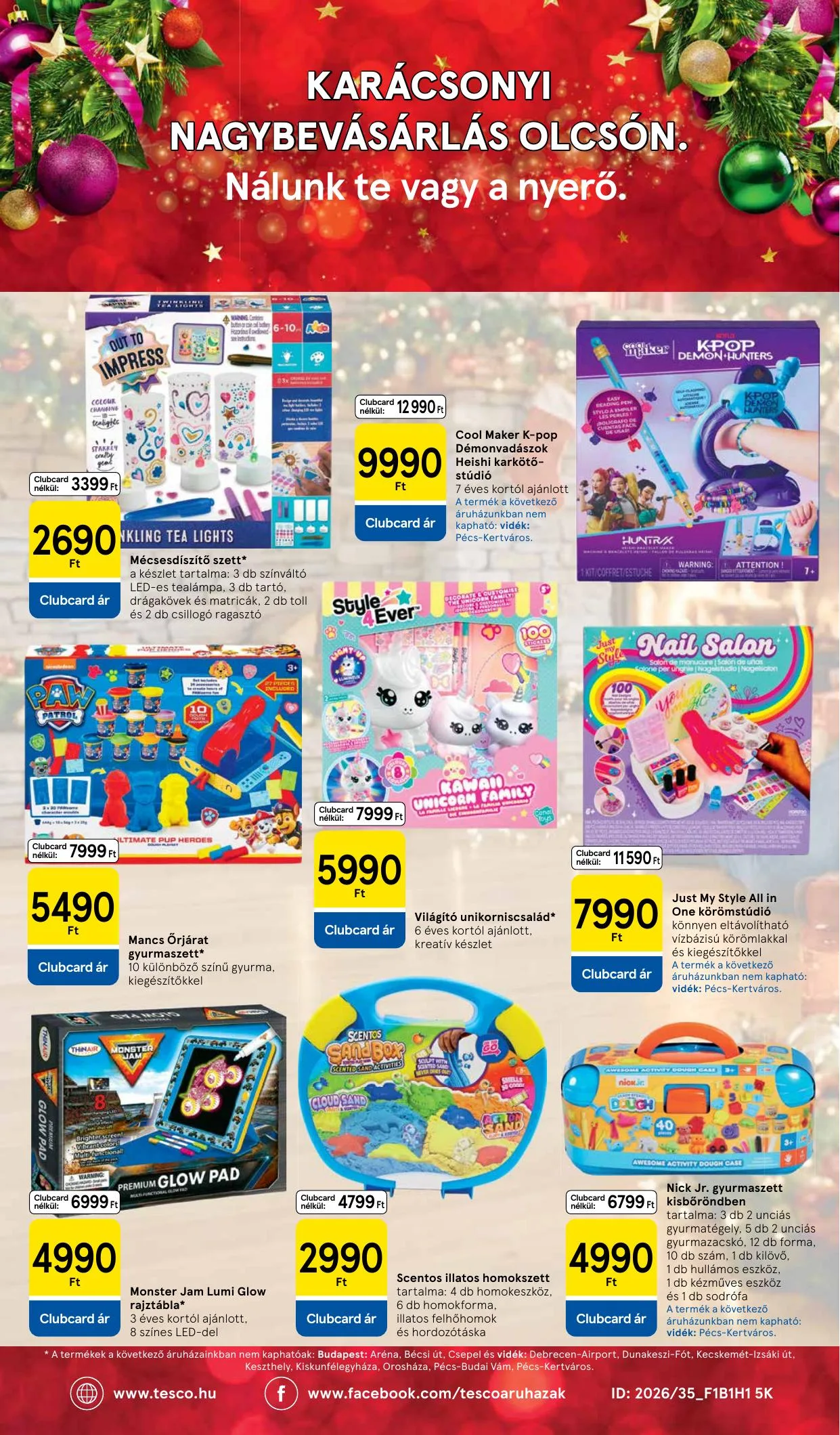 Tesco akciós újság CAT 10.28–11.17 – 32. oldal