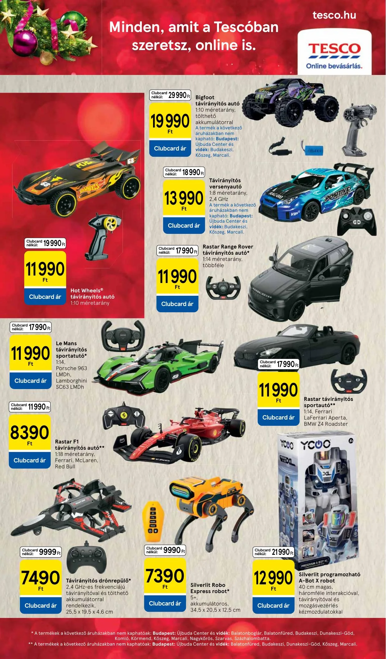 Tesco akciós újság CAT 10.28–11.17 – 8. oldal