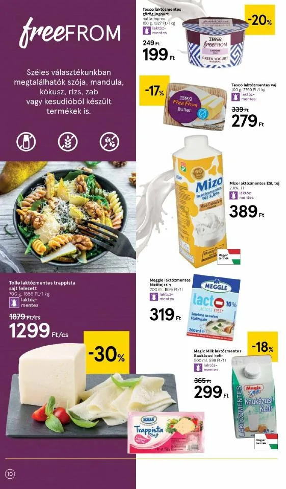Tesco akciós újság Egeszseges Taplalkozas 01.14–02.10 – 10. oldal