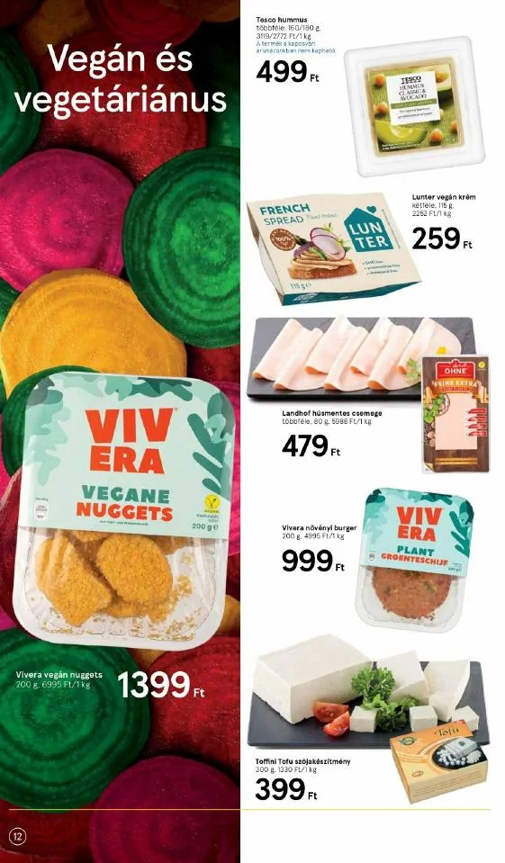 Tesco akciós újság Egeszseges Taplalkozas 01.14–02.10 – 12. oldal
