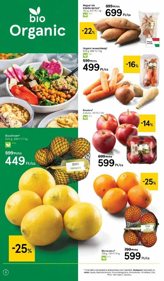 Tesco akciós újság Egeszseges Taplalkozas 01.14–02.10 – 4. oldal