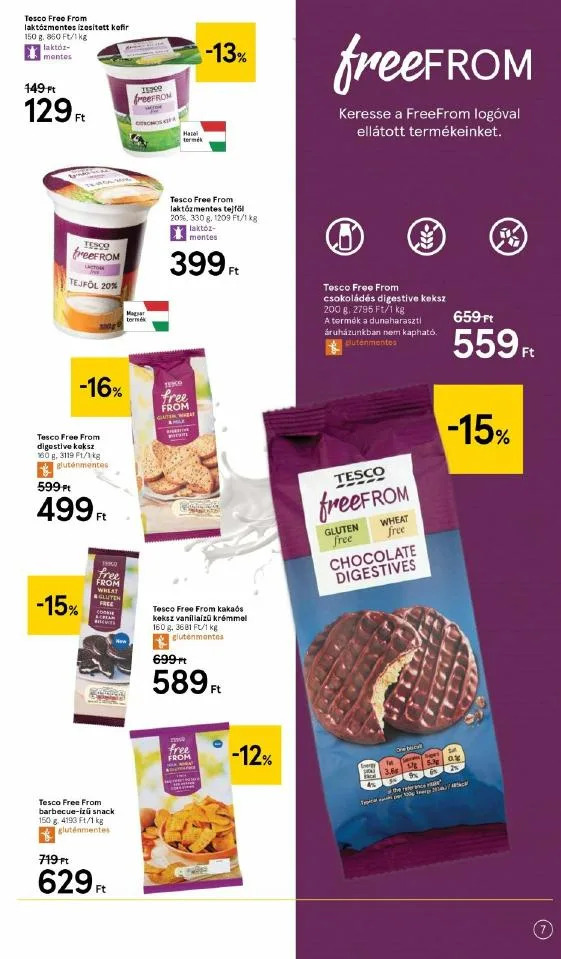 Tesco akciós újság Egeszseges Taplalkozas 01.14–02.10 – 7. oldal