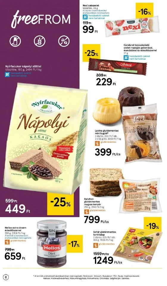 Tesco akciós újság Egeszseges Taplalkozas 01.14–02.10 – 8. oldal