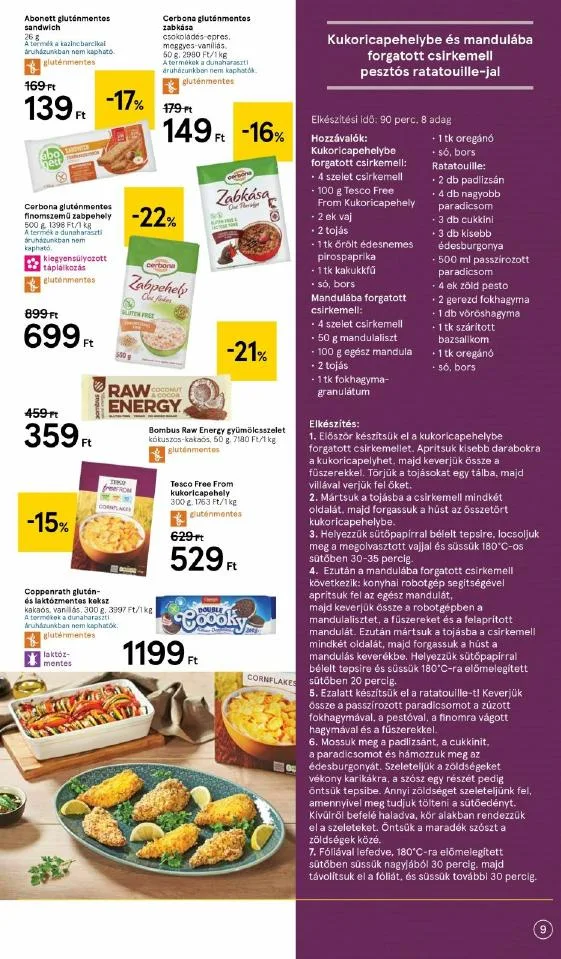 Tesco akciós újság Egeszseges Taplalkozas 01.14–02.10 – 9. oldal